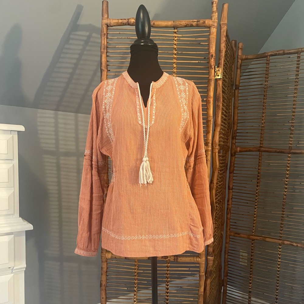 Garnett Hill peasant top
